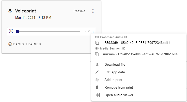Audio Identifier